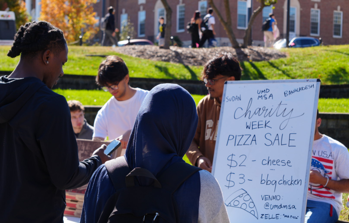 UMD MSA hosts charity week, reflects on importance of giving back