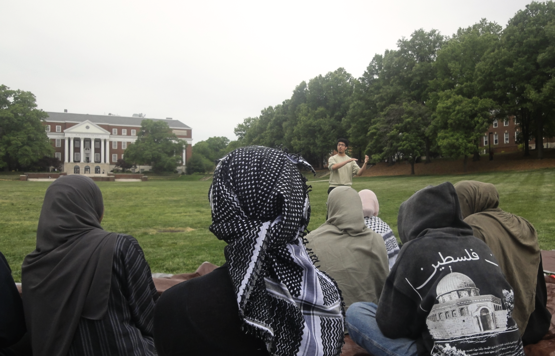 Students gather to commemorate Palestinians displaced during Nakba