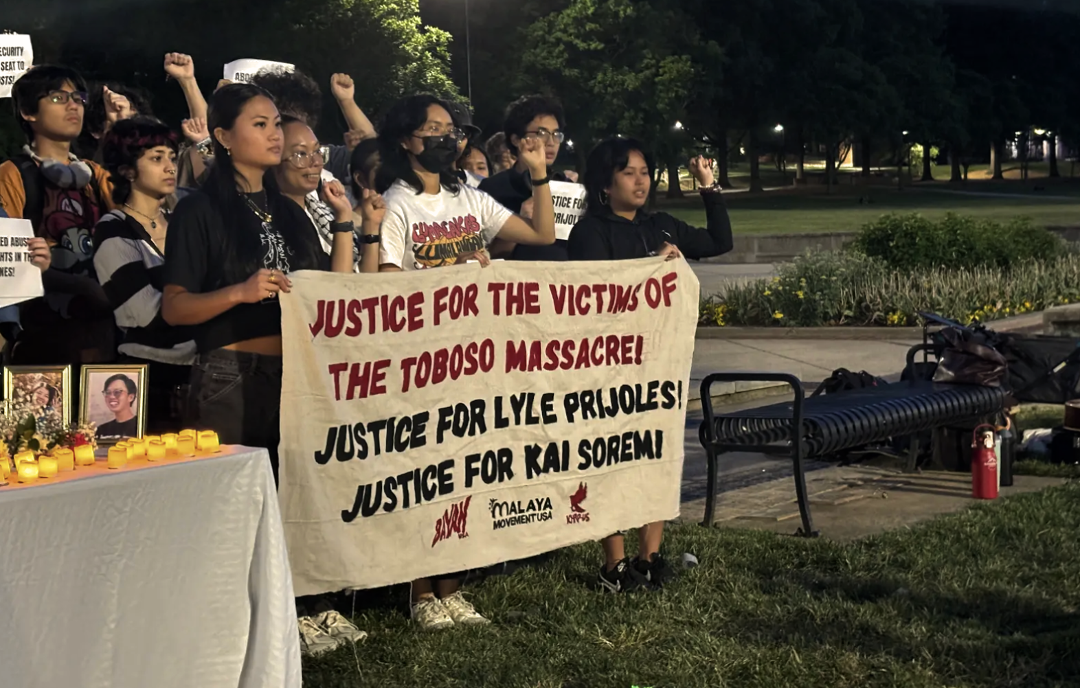 Students commemorate lives lost in massacre in Philippines, call for “end to US imperialism”
